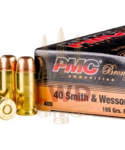 1000 Rounds of 165gr FMJFN .40 S&W Ammo by PMC
