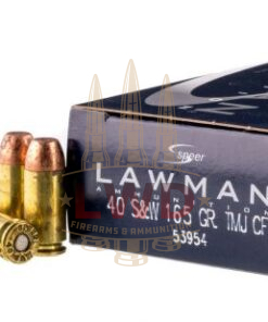 50 Rounds of 165gr TMJ .40 S&W Ammo by Speer