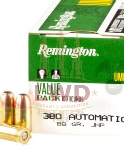 600 Rounds of 88gr JHP .380 ACP Ammo by Remington