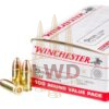 100 Rounds of 115gr FMJ 9mm Ammo by Winchester