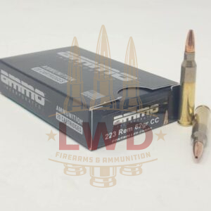 Ammo Inc 223 Rem Ammunition AI223062CCA20 62 Grain Controlled Chaos Hollow Point 20 Rounds