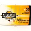 Armscor 223 Rem Ammunition 50162 55 Grain Full Metal Jacket 20 Rounds