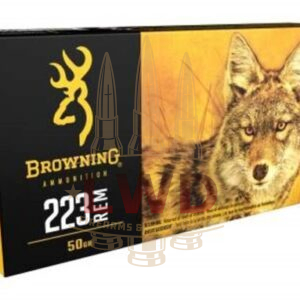 Browning 223 Remington Ammunition BXV Varmint Expansion B192302231 50 Grain Polymer Tip 20 rounds