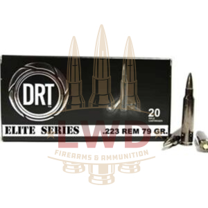 DRT Elite 223 Remington Ammunition DRT22379 79 Grain Hollow Point 20 Rounds