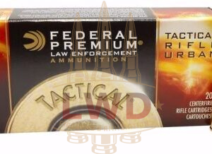 Federal 223 Rem Ammunition FT223T 55 Grain Tactical Tru Ballistic Tip 20 Rounds