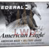 Federal American Eagle 223 Rem Ammunition AE223JX 55 Grain Full Metal Jacket 20 Rounds