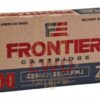Hornady 223 Rem Frontier HFR100 55 gr FMJ CASE 500 rounds