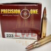 Precision One 223 Remington Ammunition PONE1247 55 Grain Soft Point 50 Rounds