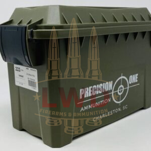 Precision One 223 Remington PONE166 Factory New 55 Grain Full Metal Jacket Bunker 500 Rounds