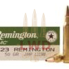 Remington 223 Rem Ammunition L223R8 50 Grain Jacketed Hollow Point 20 rounds