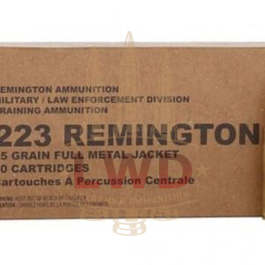Remington 223 Remington Ammunition R223BB 55 Grain Full Metal Jacket 20 Rounds